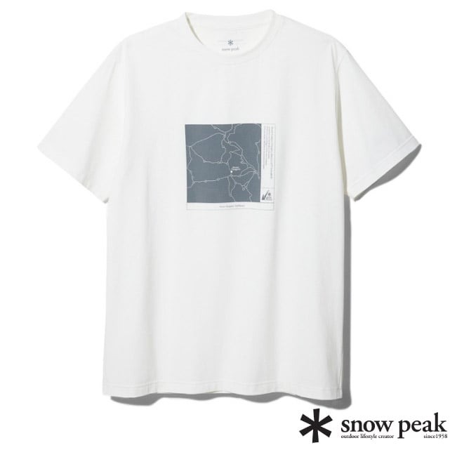 【Snow Peak】中性款 MofM Mt.Tanigawa 聯名款圓領短袖T恤/MM4310-TS03 OWH 米白✿30E010